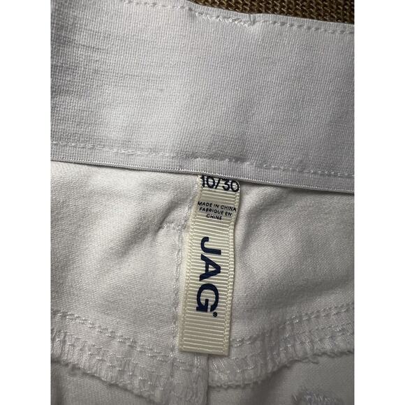 JAG Cecilia Mid Rise Skinny White Jeans Women's Size 10 - Picture 9 of 12